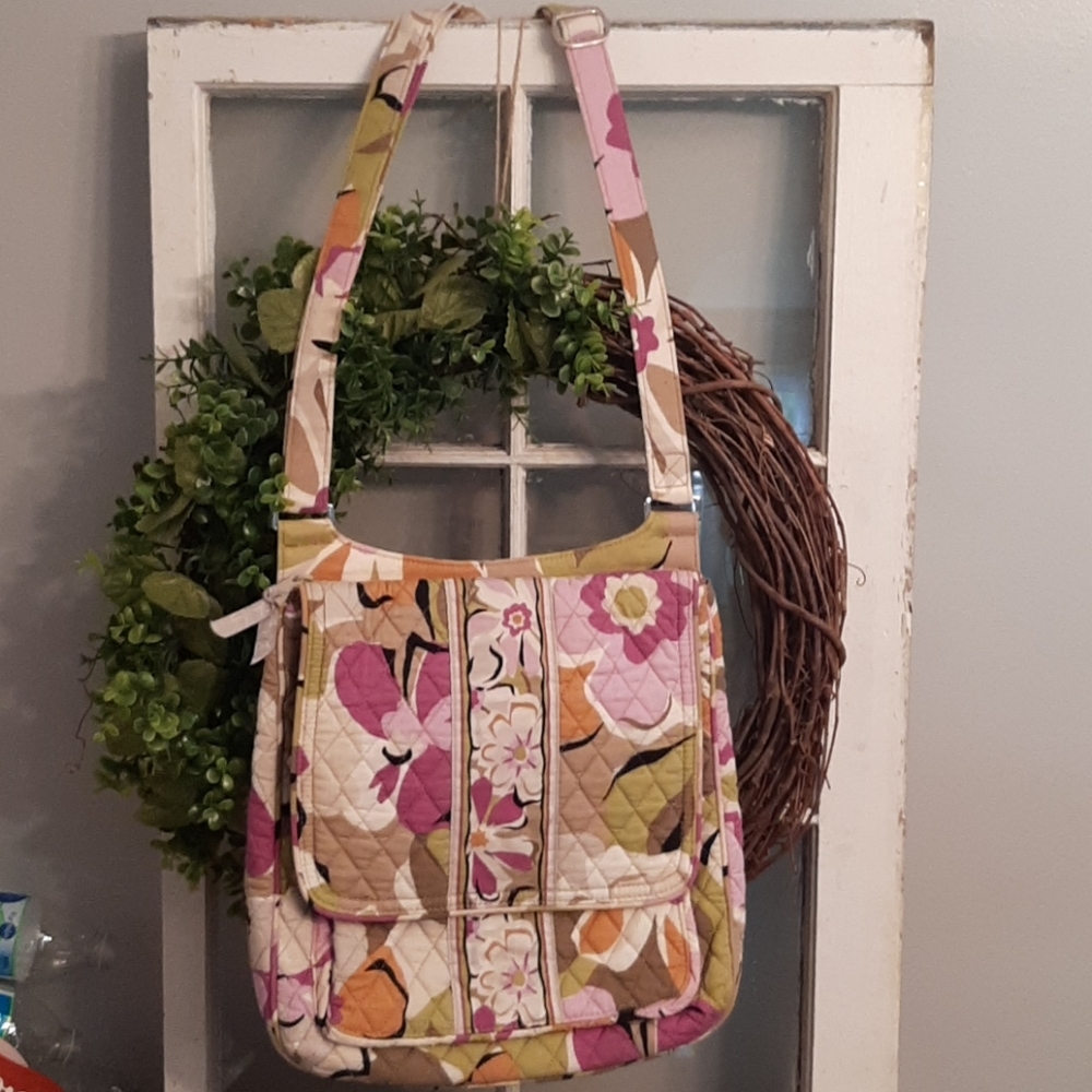 Vera Bradley Portobello Road mailbag purse